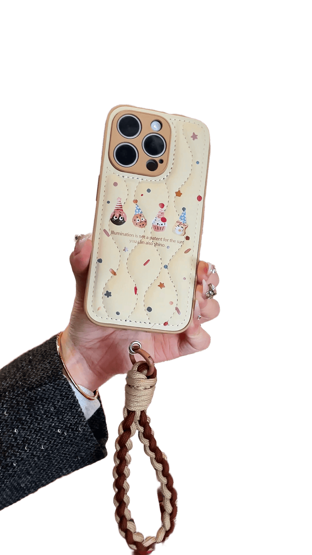 Confortable et légère comme une plume : une coque iPhone chic inspirée des cookies pour les créateurs de tendances