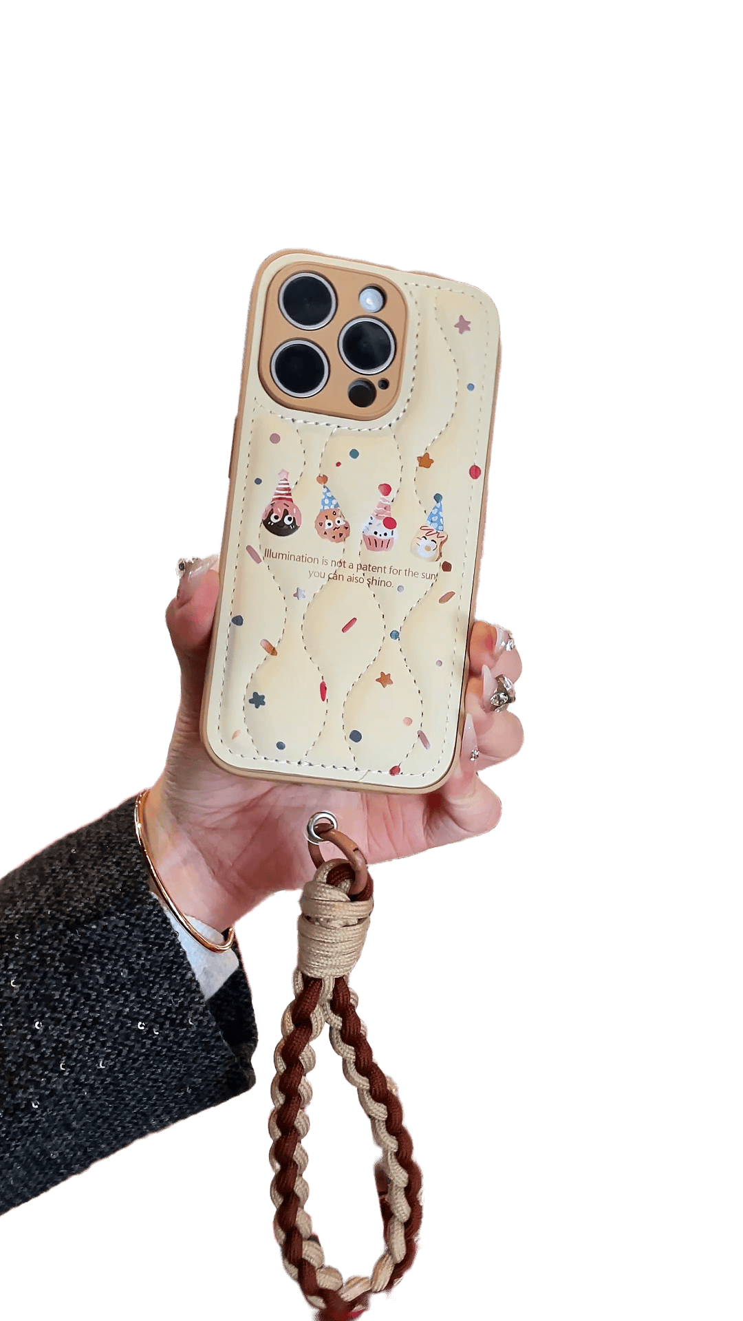 Confortable et légère comme une plume : une coque iPhone chic inspirée des cookies pour les créateurs de tendances