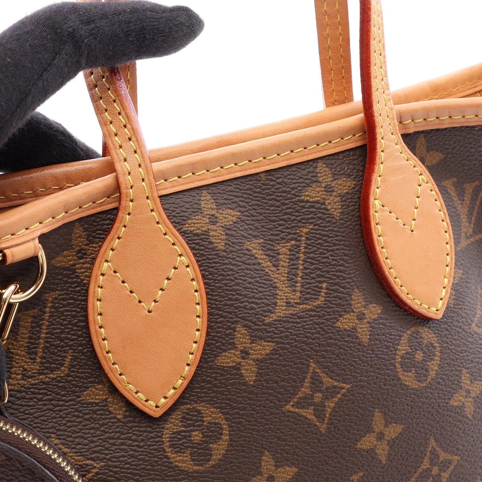 Vintage Monogram Mini Tote Bag