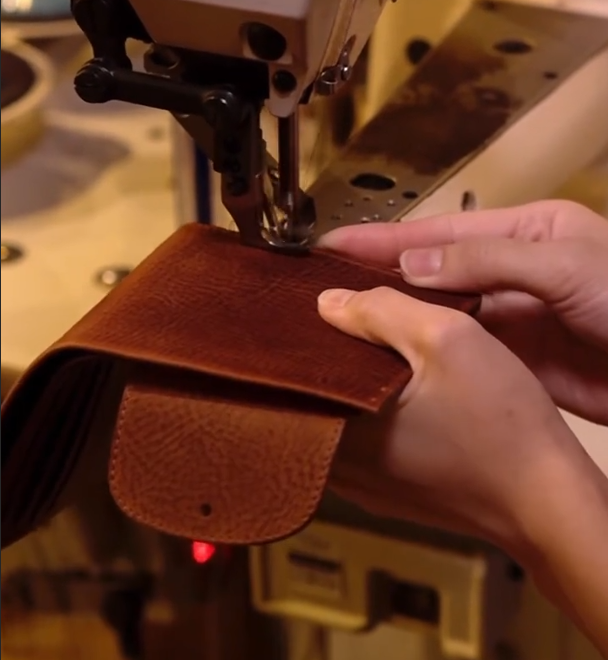 Handmade Full-Grain Leather Bifold Wallet