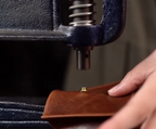Handmade Full-Grain Leather Bifold Wallet