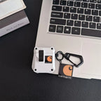 Rugged AirPods Case with Carabiner Clip