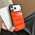 Étui de protection pour iPhone de style Puffer absorbant les chocs