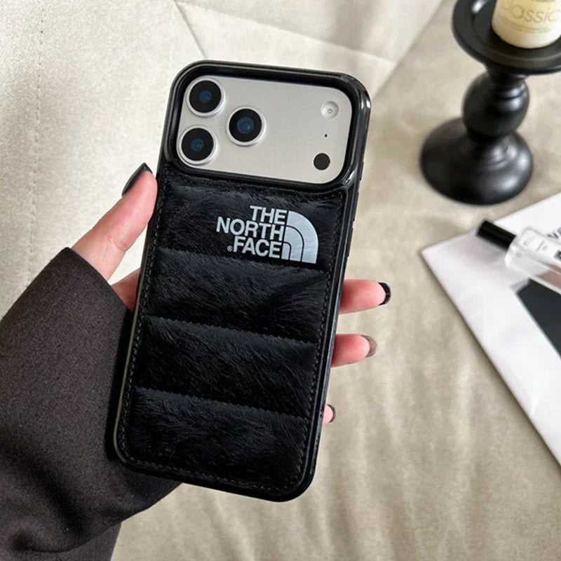 North Puffer Suede iPhone tok
