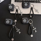 Gothic Cross AirPods Case with Charm