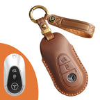 Top Grain Leather Mercedes Key Case