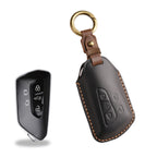 Top Grain Leather Volkswagen key Case