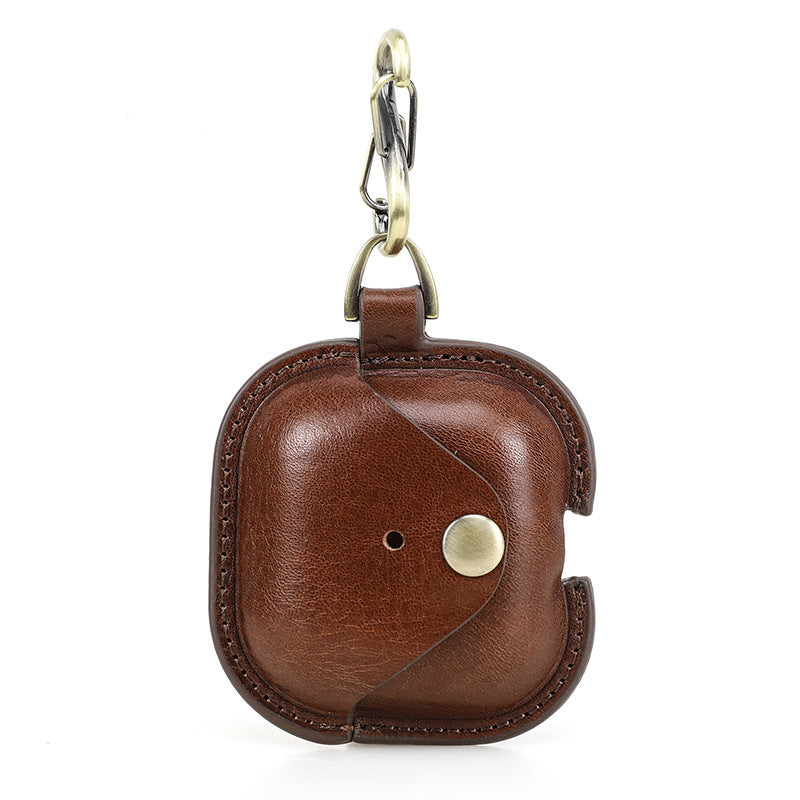 Genuine Leather AirPods 4 Case