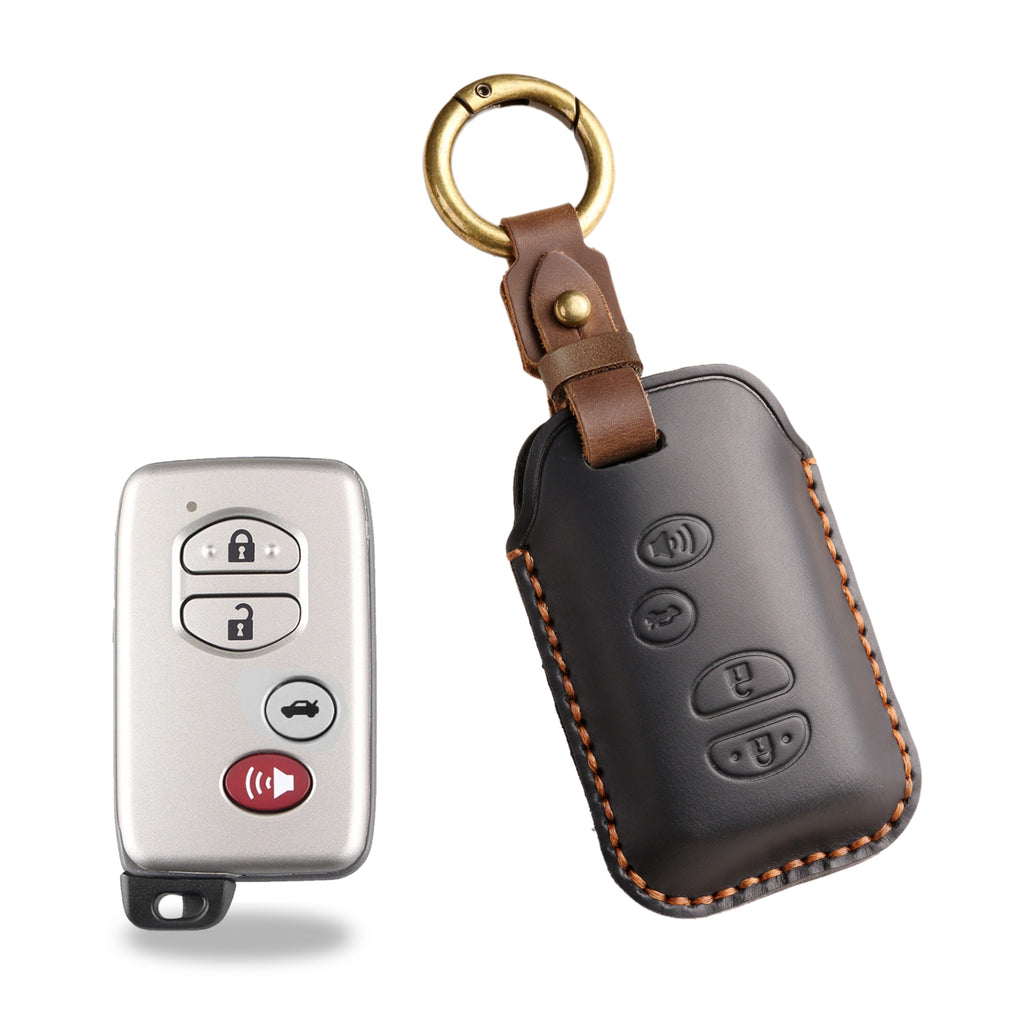 Top Grain Leather Toyota key Case
