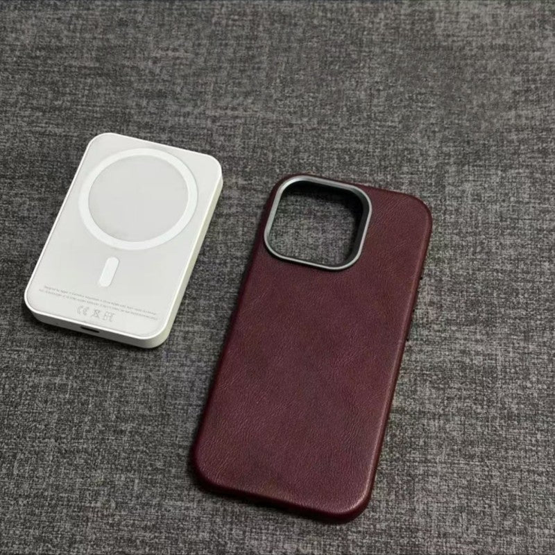 Classic Genuine Leather iPhone Cover