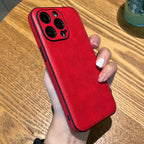 All-Model Compatible Genuine Leather iPhone Cover