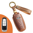 Top Grain Leather Audi Key Case