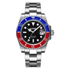 TitanX Elite Men's Quartz Sport Watch – Luxury 30M Waterproof Stainless Steel Dive Timepiece | Relógio Masculino