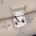 Pearl Monogram Mini Top Handle Bag