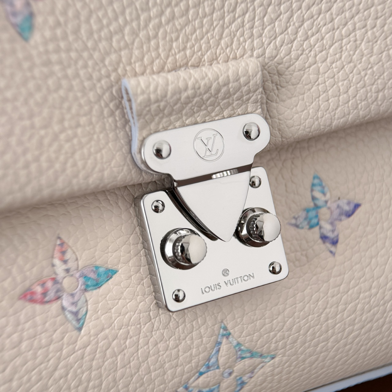 Pearl Monogram Mini Top Handle Bag
