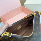 Luxury Bag with Detachable Strap