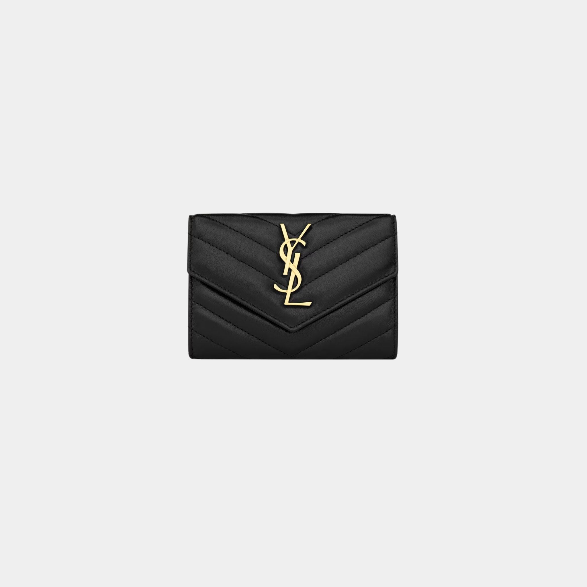 C-m Quilted Lambskin Small Wallet