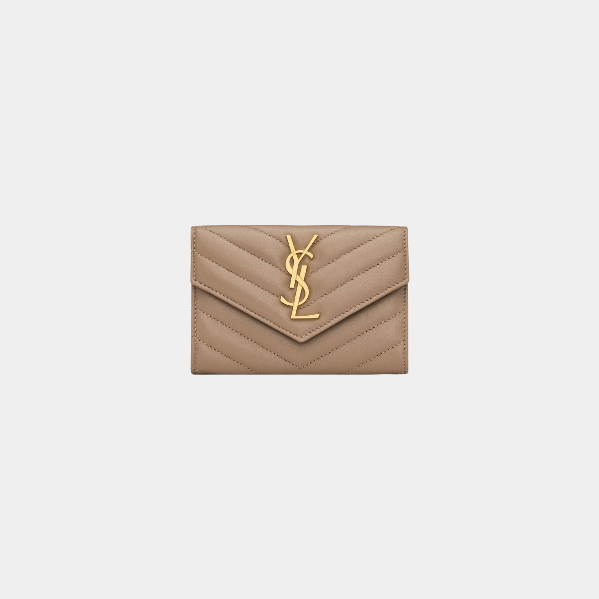 C-m Quilted Lambskin Small Wallet